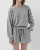 [MADE/夏ver.] Fluffy Basic Round Knitwear