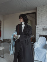 Leak damage wool double coat