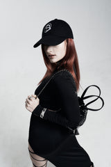 Logo symbol ball cap - black