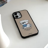 [magsafe] puppy food glass case