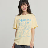 Maltese Crew Line Graphic Half Sleeve T-shirt
