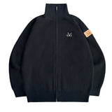 MION HIGH NECK 2-WAY ZIP-UP CARDIGAN UNISEX (3COLOR)