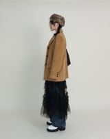 Hayley Cancanシースルーレースロングスカート