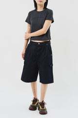 Date Non Fade Bermuda Denim (2color)