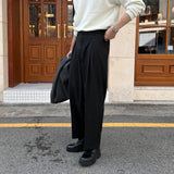 LMN オールデイピンタックワイドスラックス (3 colors)