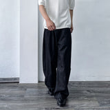 Mineral Grey Relaxed Full-Length Pants