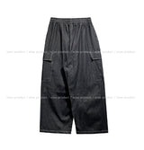 Natey Raw Edge Balloon Denim Pants