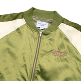 25SS ROPE EMBO COLORATION BOMBER JACKET  KHAKI