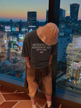 [A-T0109] ピグメントニューヨーク半袖Tシャツ (4色)