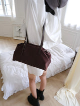 nylon eyelet shoulder bag