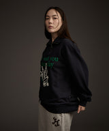 W BLUEBIRD HALF ZIP-UP SWEATSHIRT NAVY