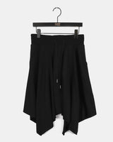 [MADE] Dili Unbalanced A-Line Layered Midi Skirt