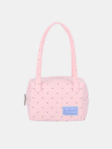 Handy pouch (pink pin dot)