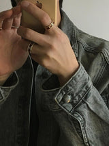 ASCLO Burgundy Cross Ring