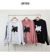 ピクセルキャット2列マンツーマンTシャツ