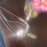 Coute Vintage Hippie Layered Necklace