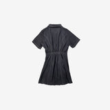 hoz stitch denim dress