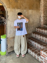 Coz One-Tuck Curved Pants 3C
