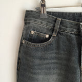 Grashy Bootcut Denim Pants