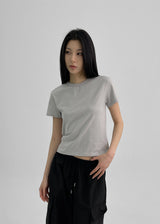 [MADE] ユクシベーシックラウンドショートスリーブTシャツ