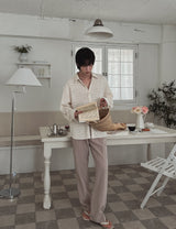 Hoshi semi wide slacks