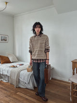 Kira Mix Stripe Knit