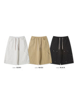 Basket Bermuda Pants (3color)