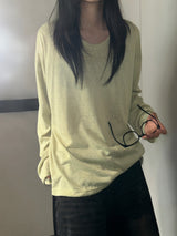 Blooming Loose Sun-Protection Knit Top 5color