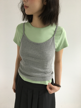 Plain cotton t-shirt (3color)