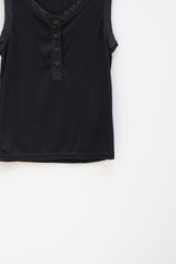Crop leeveless (Black)