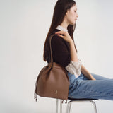 Sele Bucket Bag Medium Brown