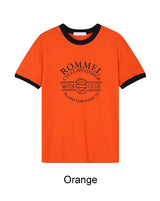 Tien Motorcycle Ringer short-sleeve T-shirt