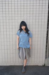 メッシュペッパードットTシャツ (2c)
