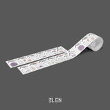 Writable Paper Book Breaktime Kiss Cut Tape