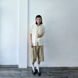 Subtle Texture Structured SS Shirt