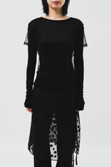 (W) Cloud Wrap Skirt (2color)