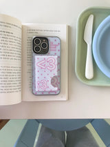 [MADE] Number 3 emoji case (Sky cotton) (magsafe) 