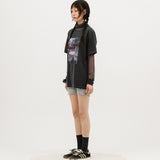 テラスピグメントTシャツ_チャコール