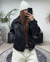 Esther Leather Blouson