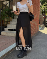 [MADE] Schuden chiffon skirt