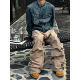 [Unisex] Parachute hard cotton cargo pants(3color)