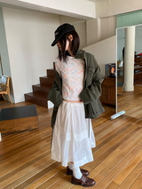 ピュア ミディスカート