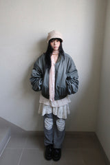 shirring MA-1 jk