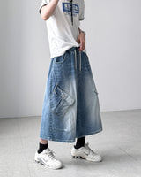Bruce Cargo Bermuda Denim