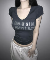 【Limited Price】 グリッタースターTシャツ(5colors)