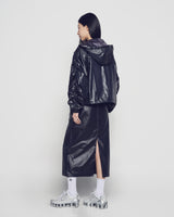 26SS WOMAN シャーリングウィンドブレーカージャケット ブラック