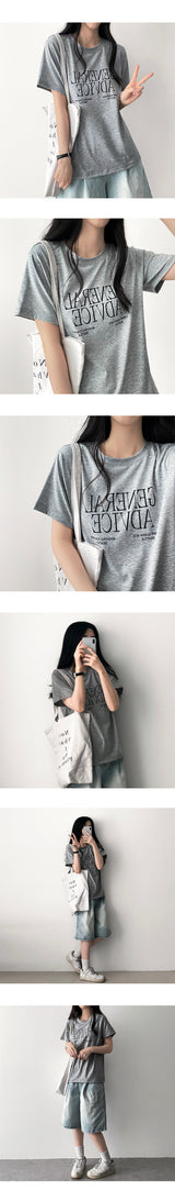 アンドクールスパンデックスショートスリーブTシャツ