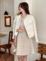 Linzer Round Surgical Tweed Jacket
