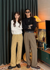 Men's カシミアウォッシャブルラウンドニット 20COLOR