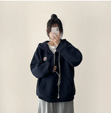 モブパッチスナップボタンフード
